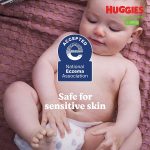 Sensitive Baby Wipes, Huggies Natural Care Baby Diaper Wipes, Unscented, Hypoallergenic, 99% Purified Water, 10 Flip-Top Packs (560 Wipes Total) - Image 3